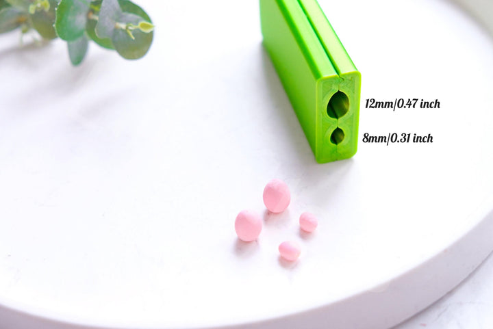 Egg Bead Roller: Polymer Clay Earring Making Tool
