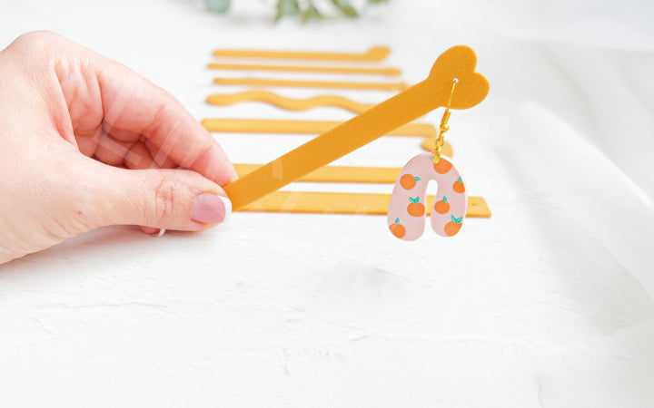 Earring Display Sticks: PLA Modeling Try-On Photo Props