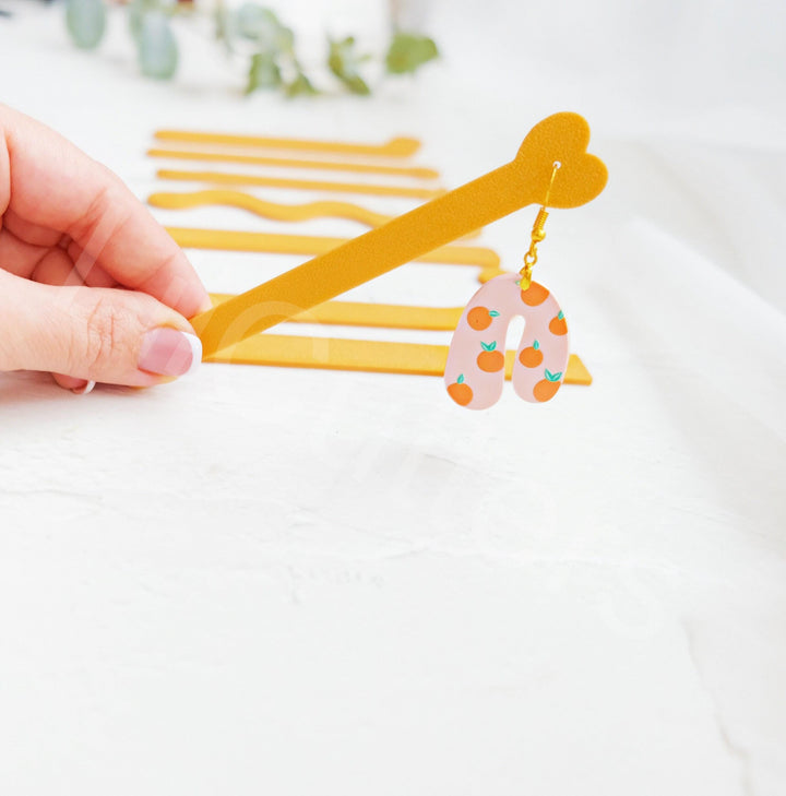Earring Display Sticks: PLA Modeling Try-On Photo Props