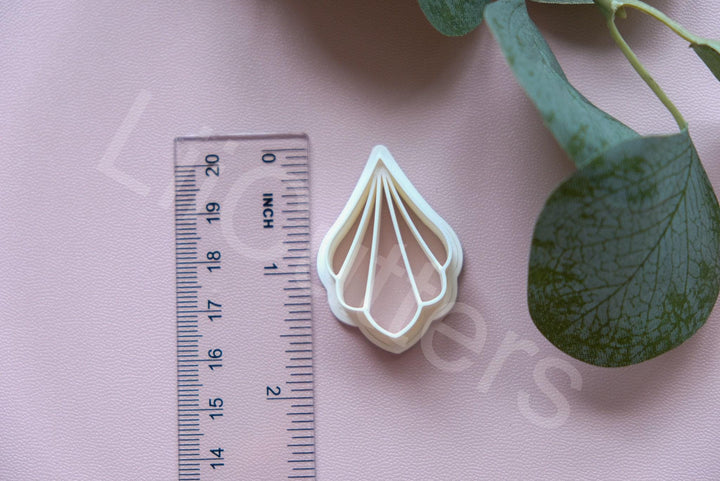 Embossed Flower Cutter Set: 3D Printed Polymer Clay Tools