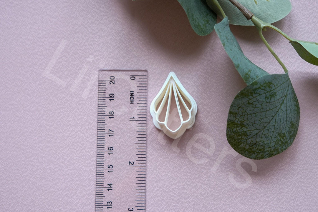 Embossed Flower Cutter Set: 3D Printed Polymer Clay Tools