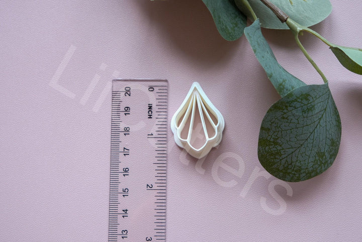 Embossed Flower Cutter Set: 3D Printed Polymer Clay Tools