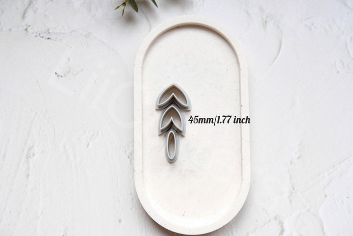 Flower Clay Cutter Set: Polymer Clay Earring & Hair Clip Tool