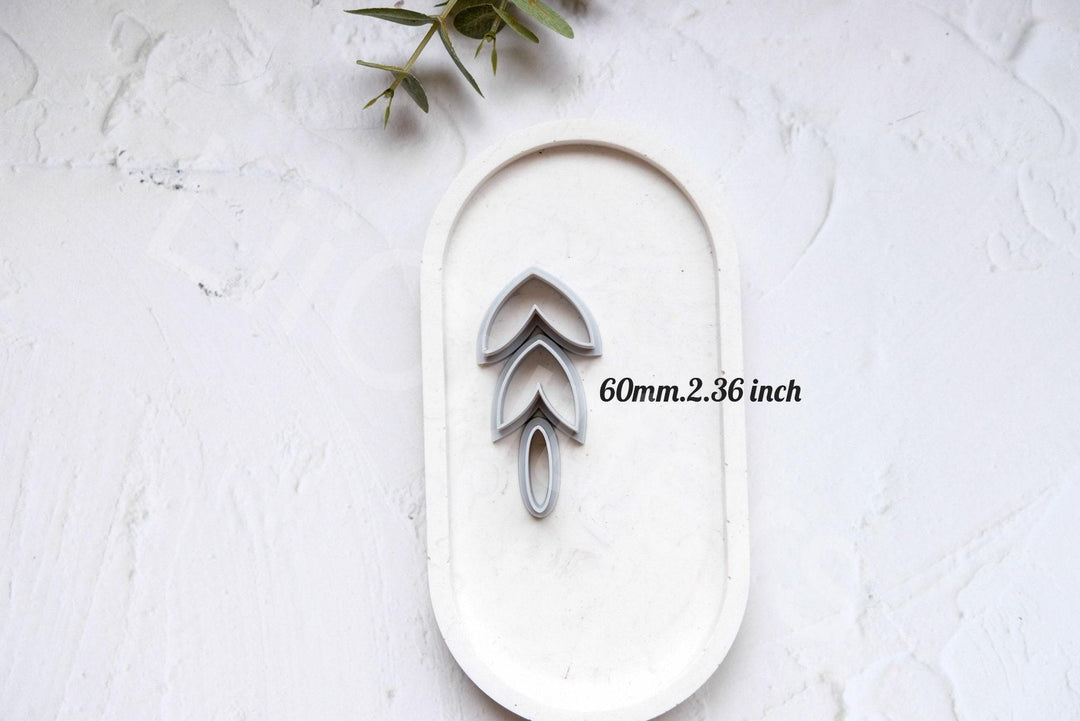 Flower Clay Cutter Set: Polymer Clay Earring & Hair Clip Tool