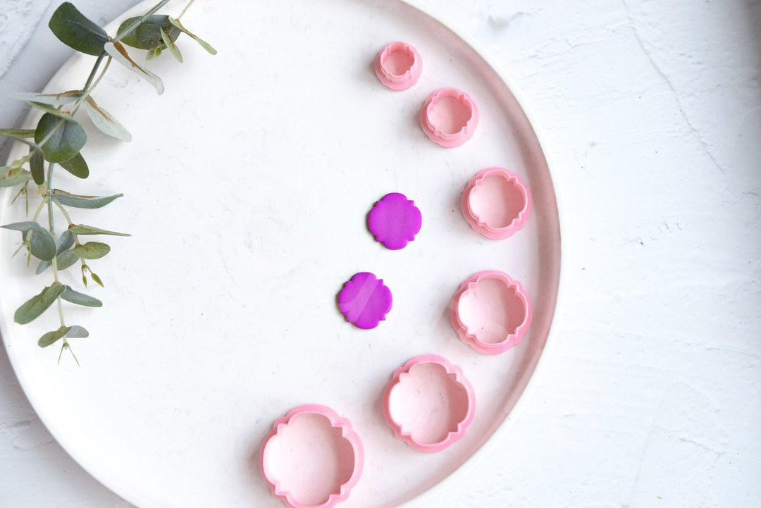 Frame Shape Polymer Clay Cutters: Geometric Earring Cutters