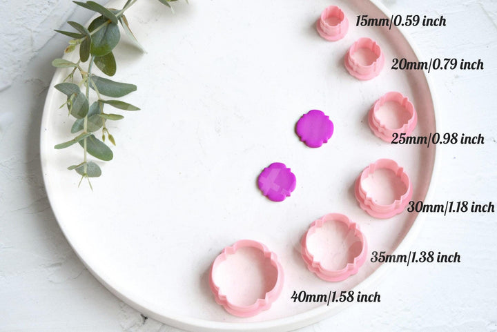 Frame Shape Polymer Clay Cutters: Geometric Earring Cutters