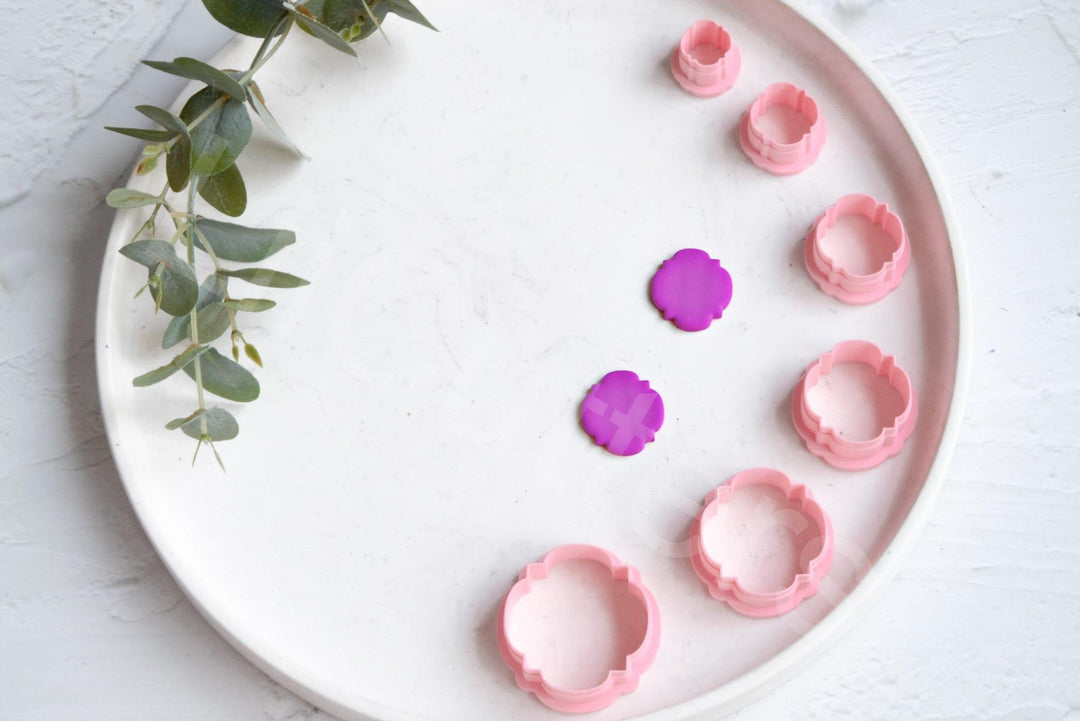 Frame Shape Polymer Clay Cutters: Geometric Earring Cutters