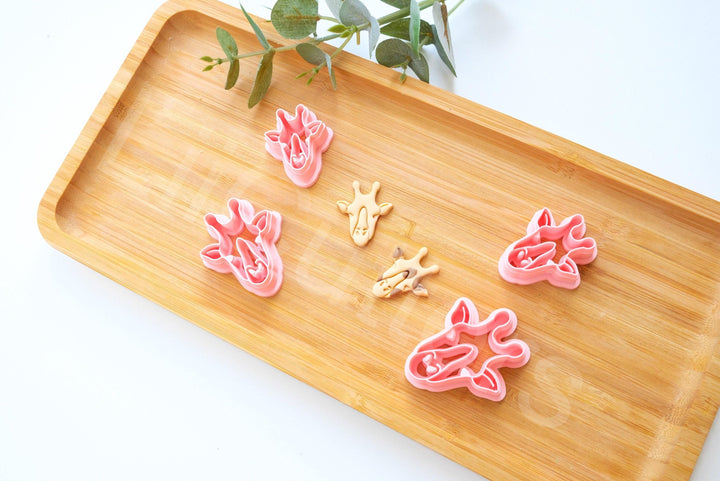 Giraffe Polymer Clay Cutter: Safari Earring, Cookie Cutter
