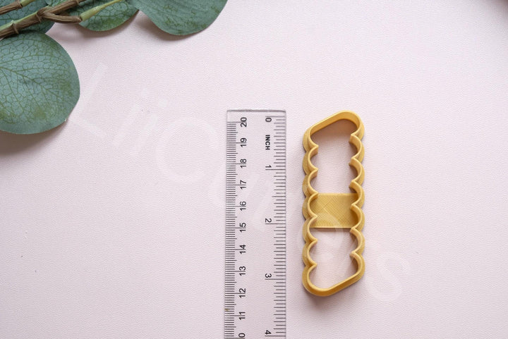 Hair Clip Polymer Clay Cutter Set: 3D Printed Barrette Mold
