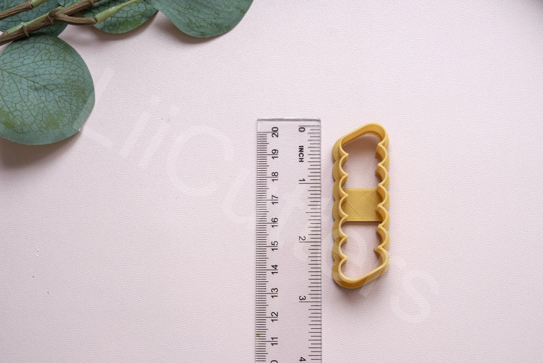 Hair Clip Polymer Clay Cutter Set: 3D Printed Barrette Mold