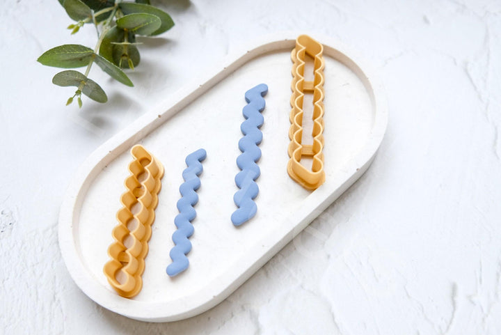 Hair Barrette Polymer Clay Cutter: 3D Printed Clay Tools