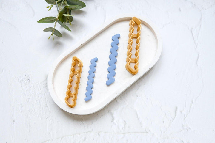 Hair Barrette Polymer Clay Cutter: 3D Printed Clay Tools