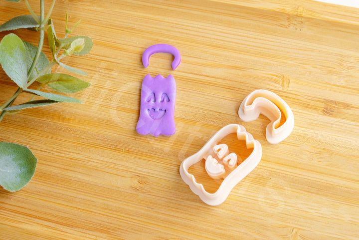 Halloween Ghost Polymer Clay Cutter Set: Mickey Inspired, 3D Printed