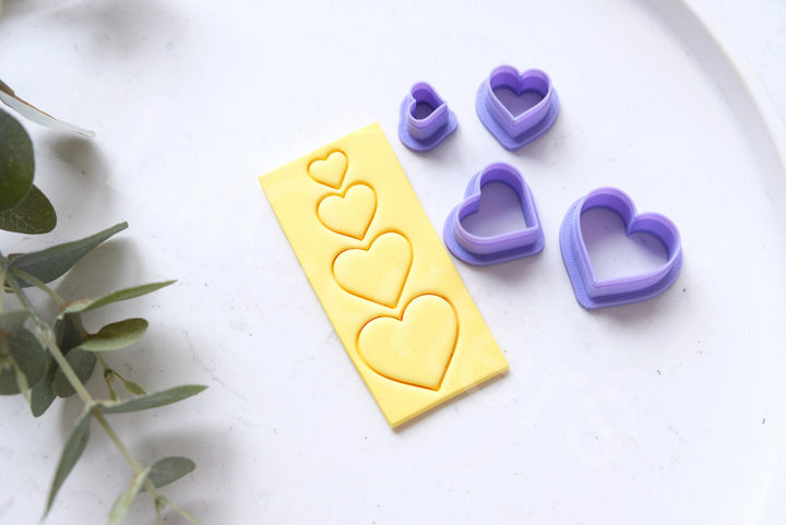 Heart Clay Cutters: Polymer Clay Jewelry Tools