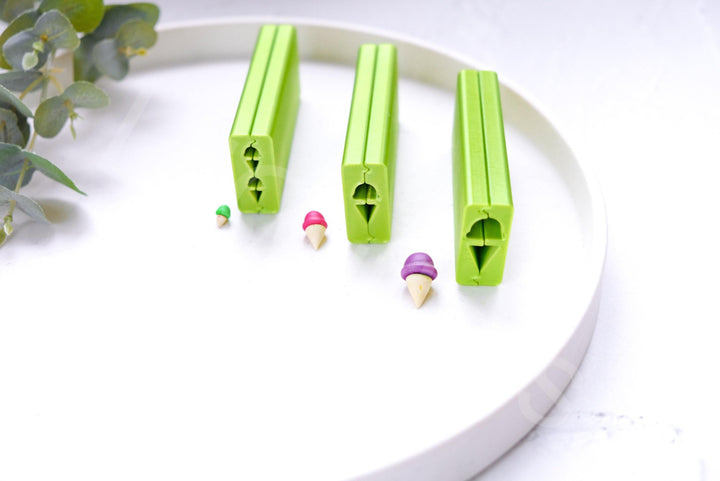 Ice Cream Polymer Clay Bead Roller: Earring Making Tool