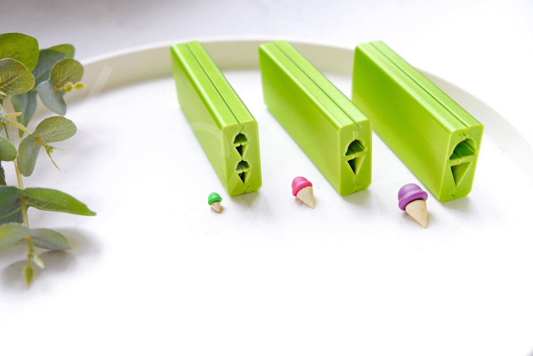 Ice Cream Polymer Clay Bead Roller: Earring Making Tool