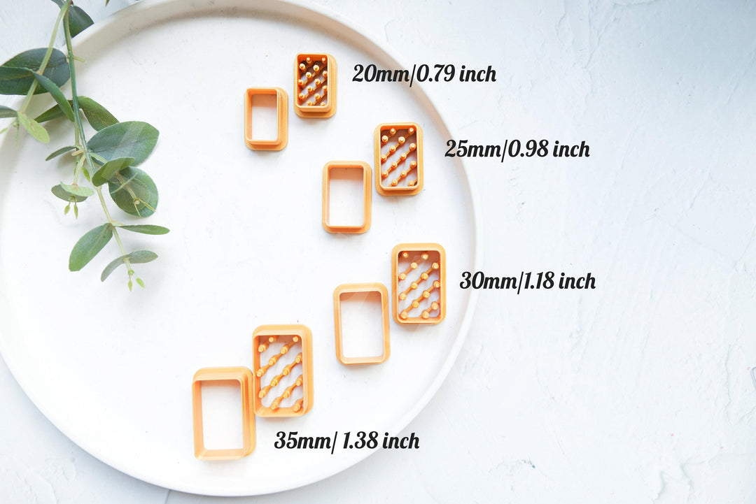 Ice Cream Sandwich Cookie Cutter: Polymer Clay Earrings (2pc Set)