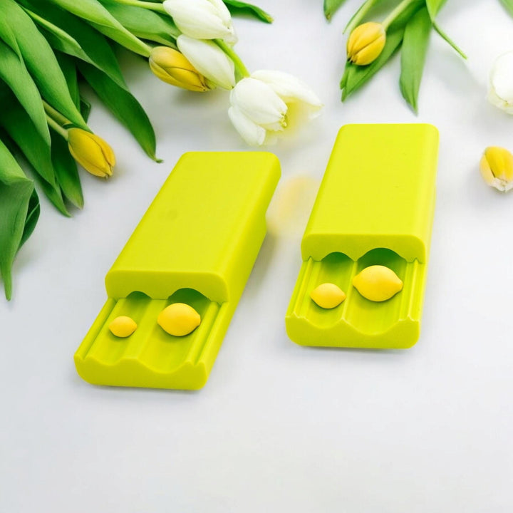 Lemon Bead Roller for Polymer Clay: Fruit Earring Making Tool