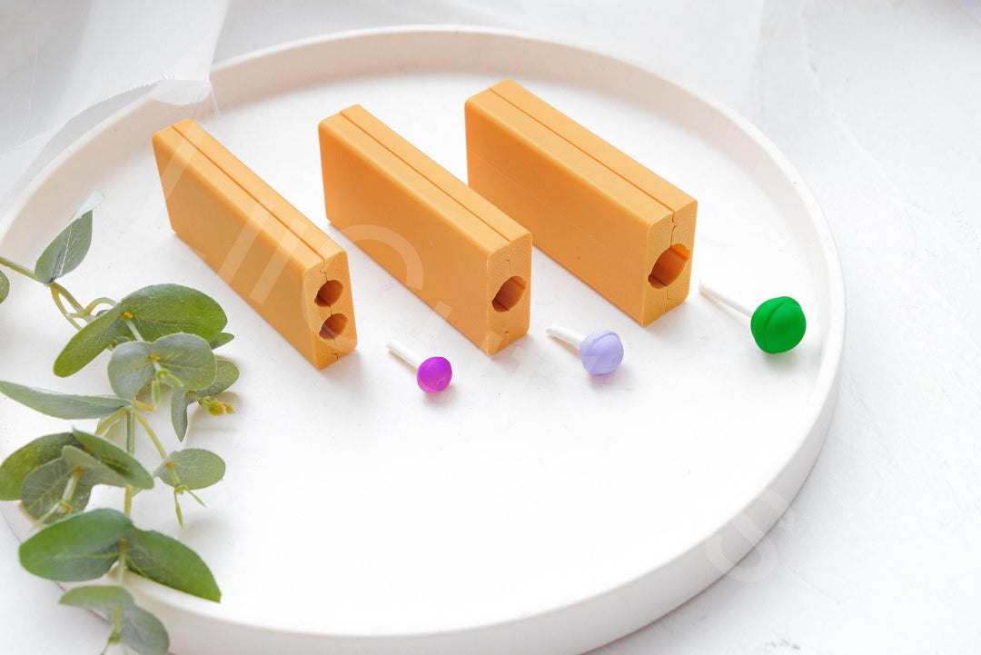 Lollipop Bead Roller: Polymer Clay Earring Making Tool