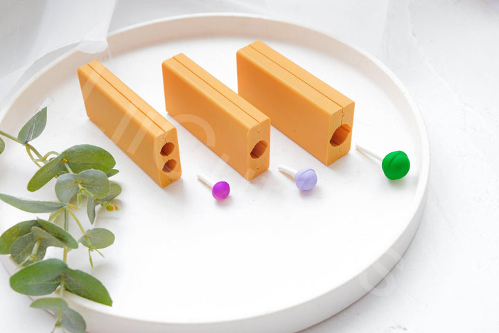 Lollipop Bead Roller: Polymer Clay Earring Making Tool