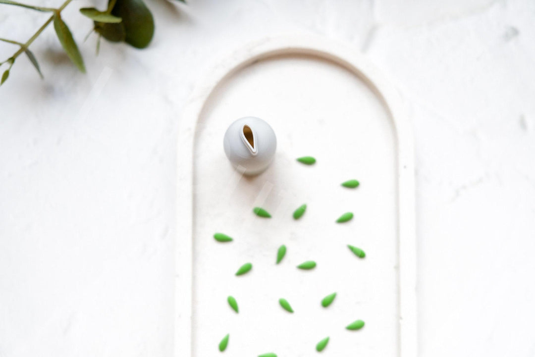 Leaf Polymer Clay Cutter Set: Micro Earring Making Tools