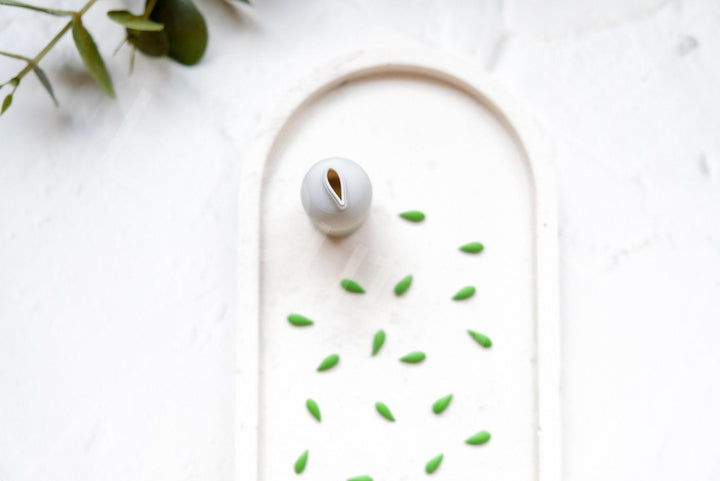 Leaf Polymer Clay Cutter Set: Micro Earring Making Tools