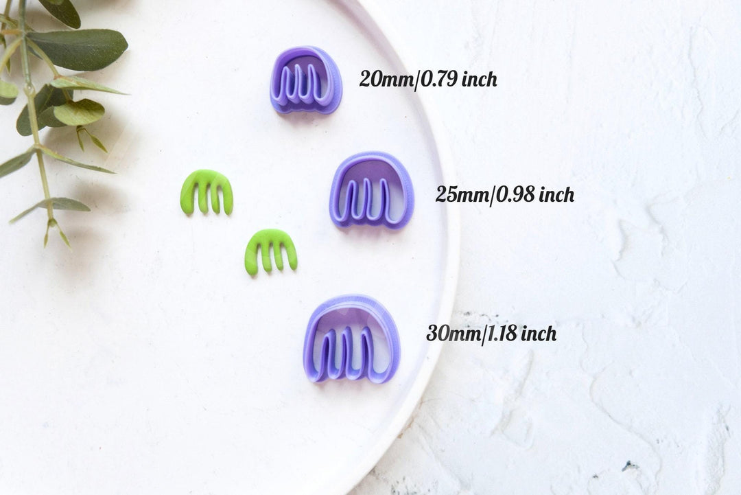 Matisse Polymer Clay Cutter: Succulent Earring Making Tool