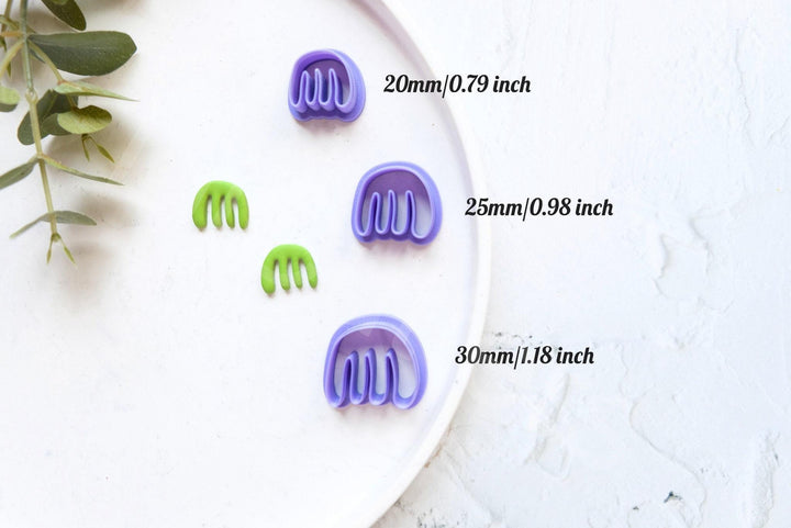 Matisse Polymer Clay Cutter: Succulent Earring Making Tool