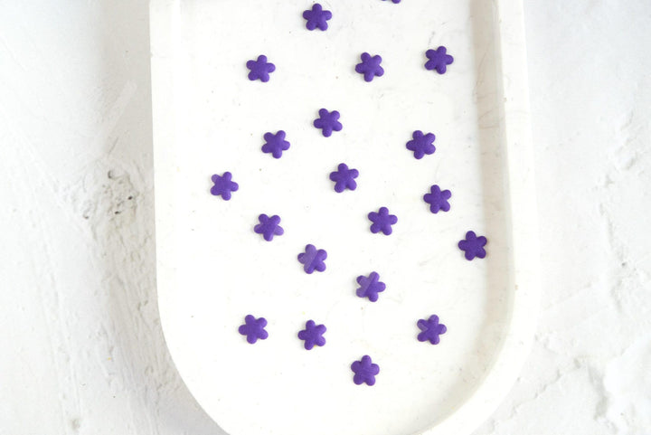 Micro 5 Petal Flower Clay Cutter Set: Earring Making Tools