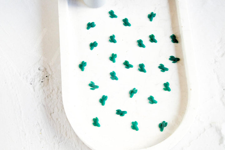 Micro Cactus Polymer Clay Cutter Set: Earring Making Tools