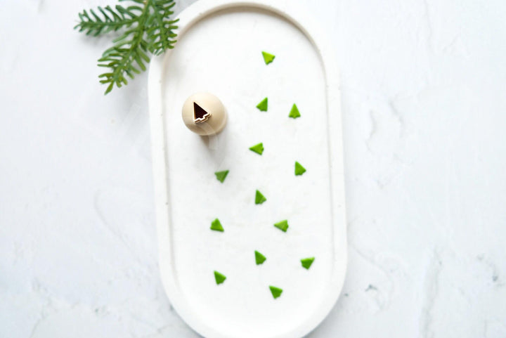 Mini Christmas Tree Clay Cutter: Polymer Clay Earring Tool