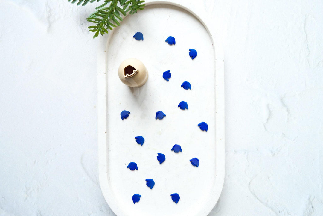 Micro Ugly Christmas Sweater Polymer Clay Cutter: Earring Tool