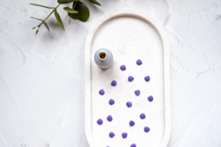 Flower & Leaf Clay Micro Cutter Set: Earring Making Tools