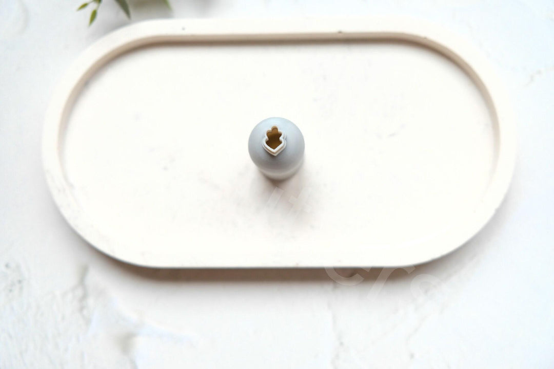 Micro Polymer Clay Cutters (5pc): Mini Earring Making Tools