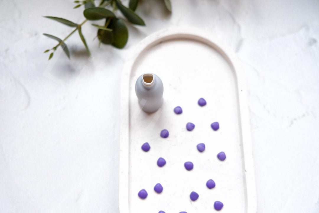 Micro Flower Petal Polymer Clay Cutter Set: Heart Earring Making Tools