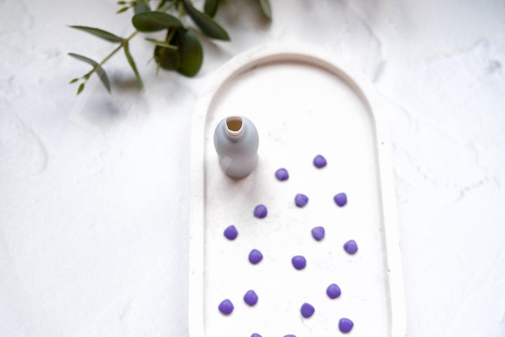 Micro Flower Petal Polymer Clay Cutter Set: Heart Earring Making Tools