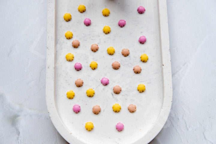 Micro Flower Clay Cutter Set: 7mm Polymer Clay Earring Tools