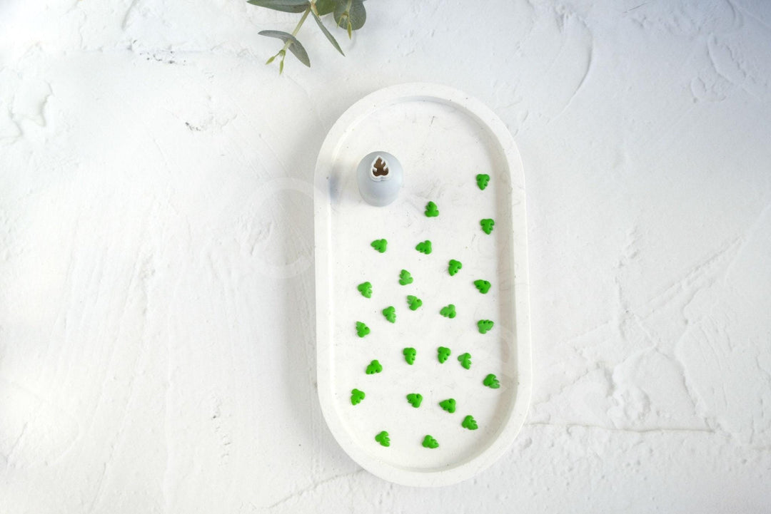 Micro Monstera Leaf Clay Cutter: Polymer Clay Earring Making Tool