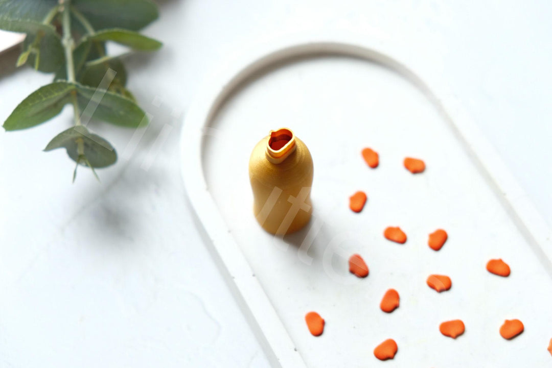 Micro Pumpkin Polymer Clay Cutter: Halloween Earring Making Tool