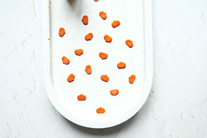 Micro Pumpkin Polymer Clay Cutter: Halloween Earring Making Tool