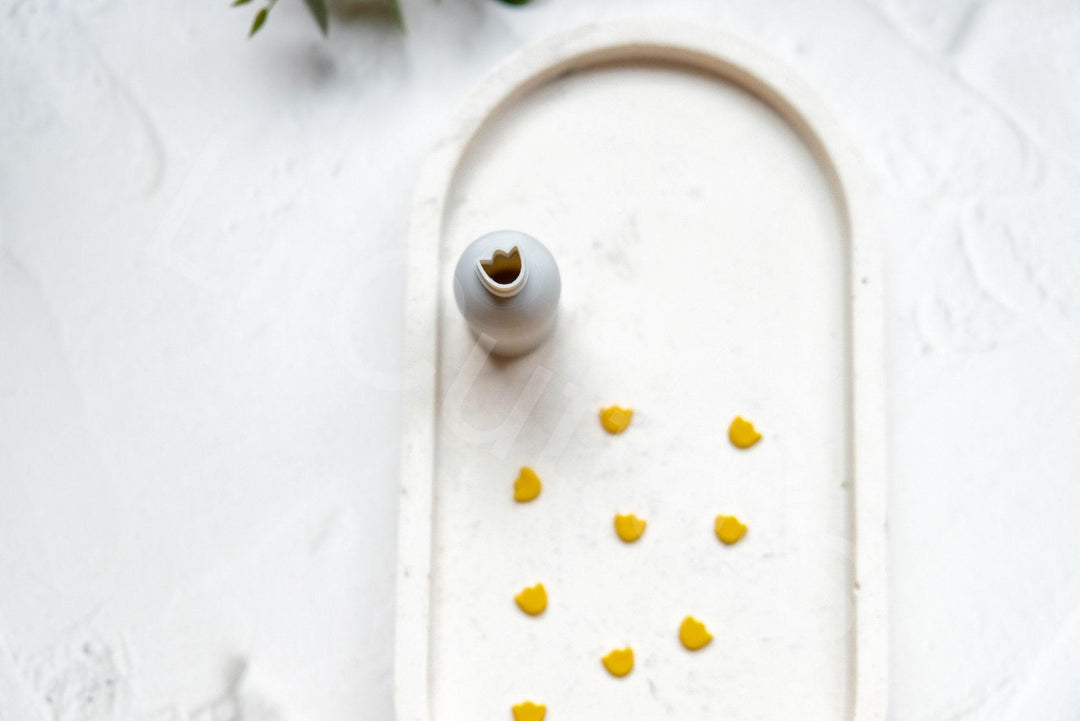 Micro Tulip Polymer Clay Cutters: Earring Making Tools