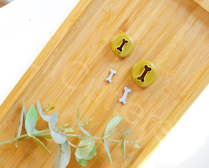 Mini Bone Polymer Clay Cutter: Earring Stud Tool (13/17mm)