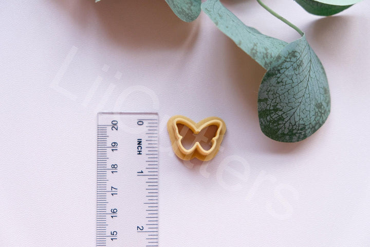 Monarch Butterfly Cookie Cutter: Polymer Clay Earring, Biscuit Cutter