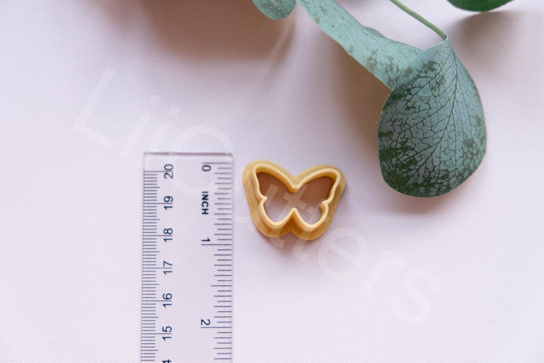 Monarch Butterfly Cookie Cutter: Polymer Clay Earring, Biscuit Cutter