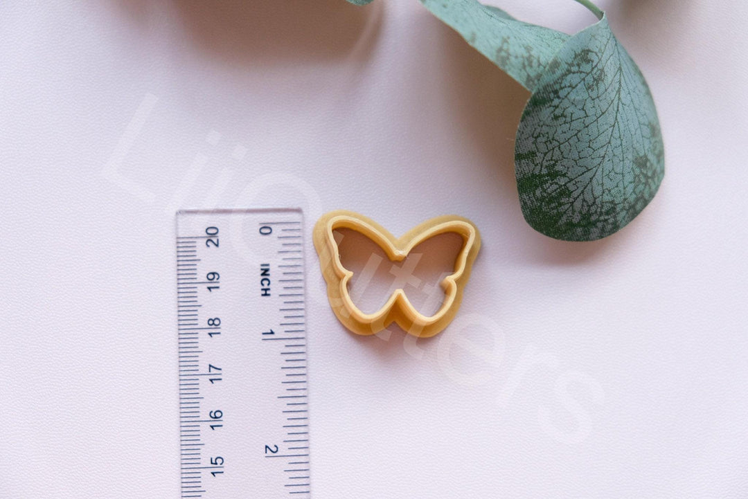 Monarch Butterfly Cookie Cutter: Polymer Clay Earring, Biscuit Cutter