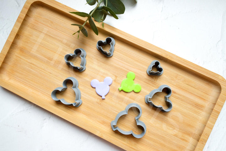 Polymer Clay Mouse Balloon Cutter | Cute Animal Earring Making Tool | DIY Clay Jewelry