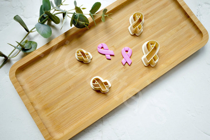 Awareness Ribbon Clay Cutter: 3D Printed Jewelry Tool