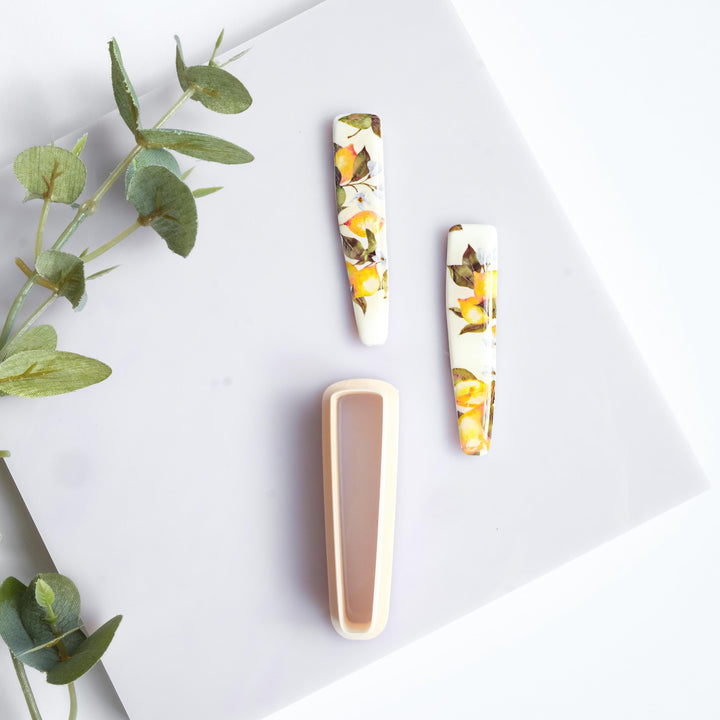 Trapezoid Polymer Clay Cutter: Geometric Earring Tool