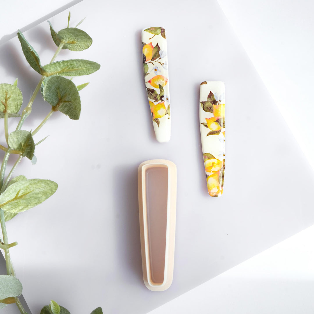 Trapezoid Polymer Clay Cutter: Geometric Earring Tool