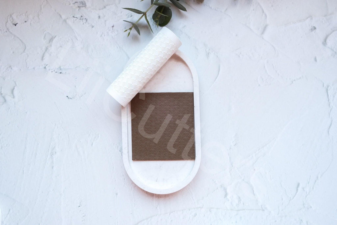 Seamless Clay Texture Roller: Polymer Clay Pattern, Earring Tool